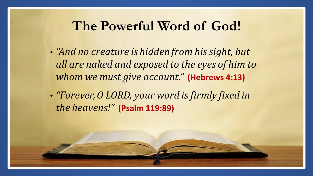 God's Powerful Word