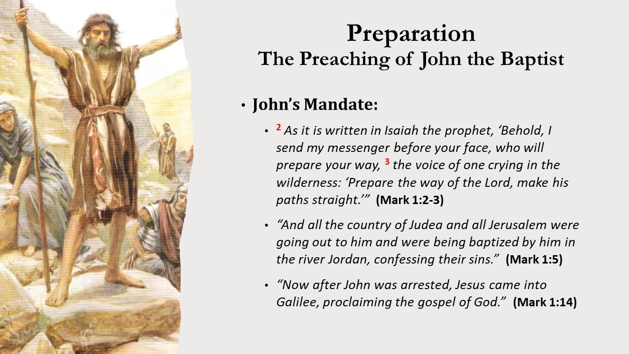 Preparation - John the Baptist