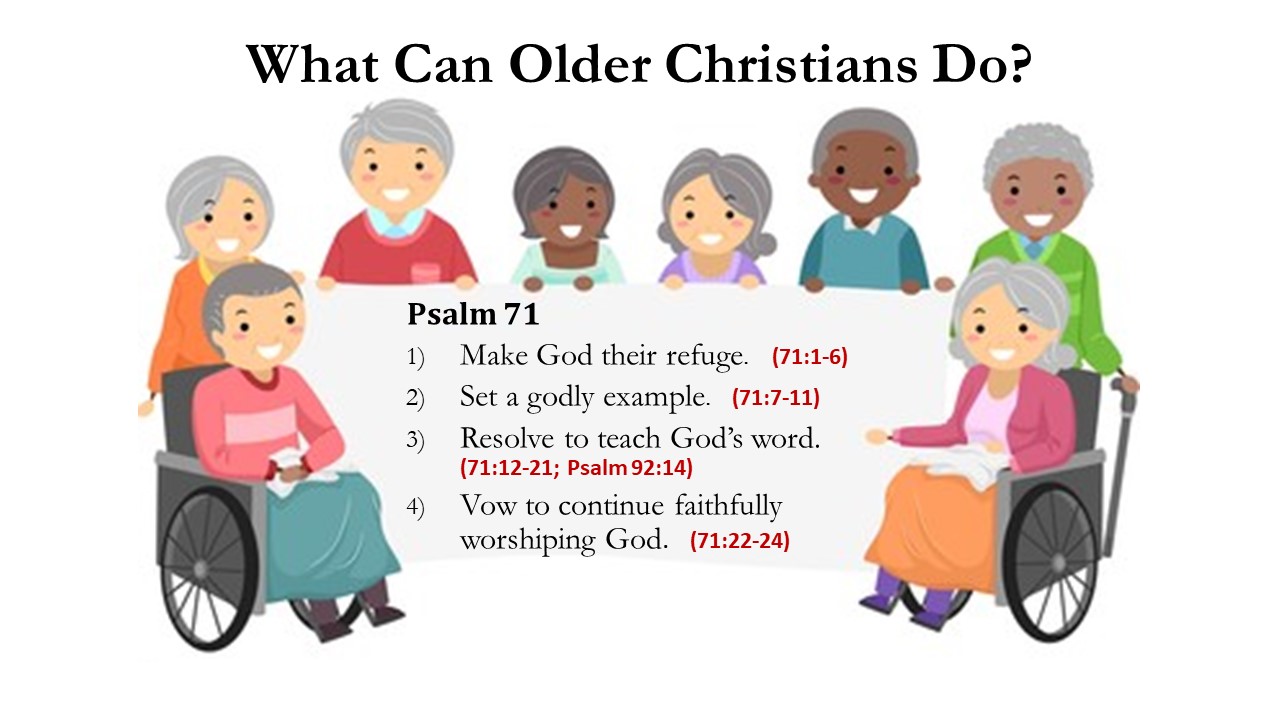 What Can Older Christians Do?